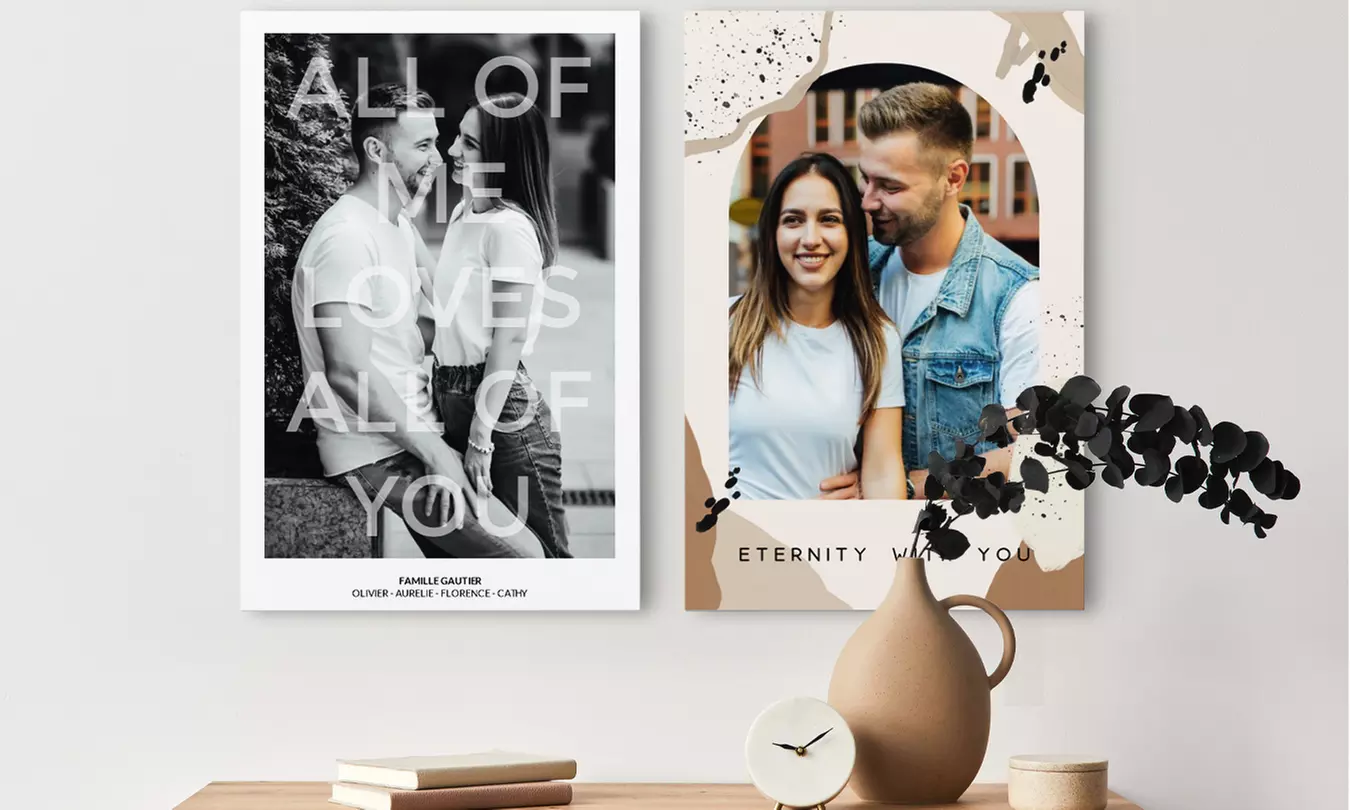 Photo sur toile personnalisable sur le site Hello Deco