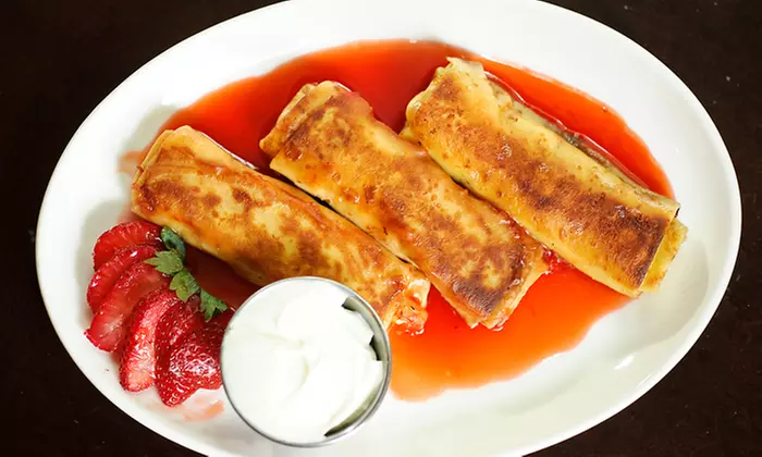 Russian Food and Drinks for Two or Four at Red Square Cafe and Lounge (Up to 48% Off) - Primary Image