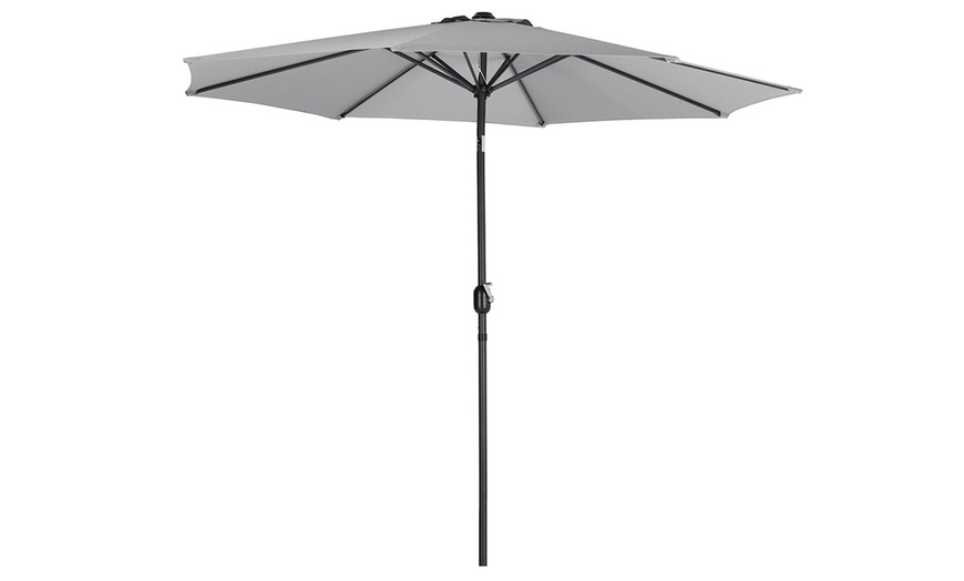 Image 5: 3M Rotating Parasol with UV Protection; Adjustable and Stylish Design