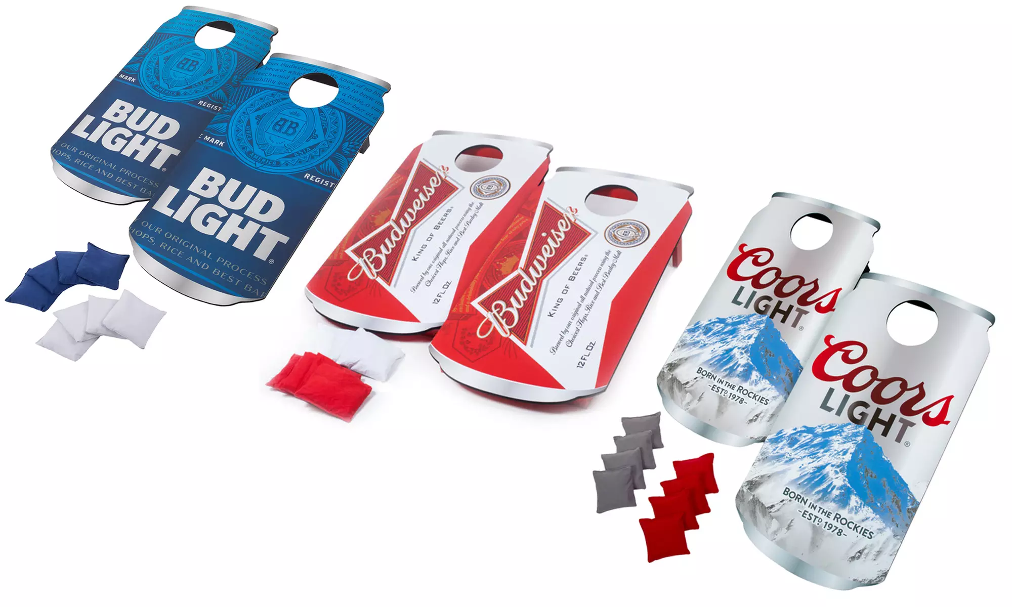 Beverage-Themed Bean Bag Toss Game Set - Primary Image