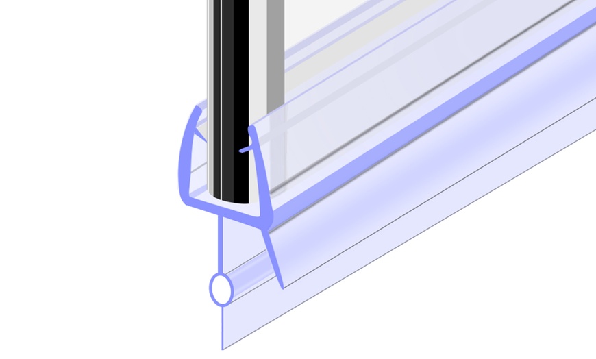 Image 5: 1, 2 ou 4 joints de porte de douche de 60 cm