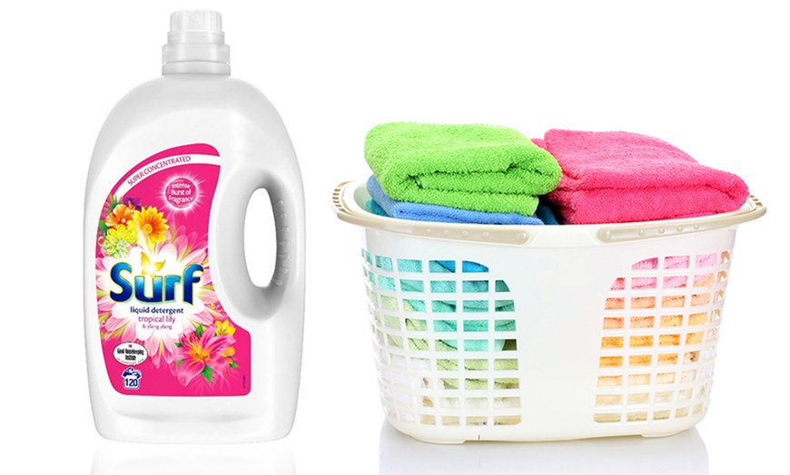 Image 1: Surf Tropical Laundry Liquid 4.2L