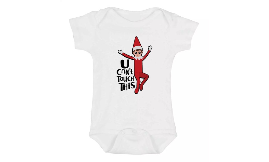 Image 3: Christmas Baby Bodysuit