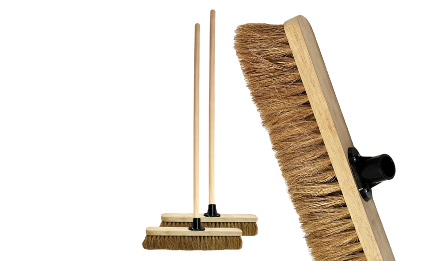 Image 9: Indoor or Outdoor Broom, 10" or 18"