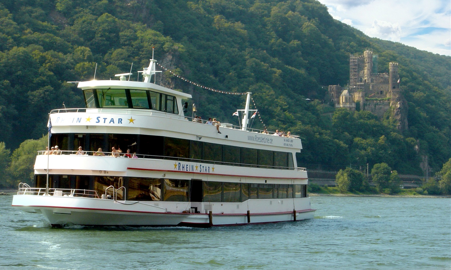 3,5 Std. Loreley-Schiffsrundfahrt für 2 oder 5 Personen