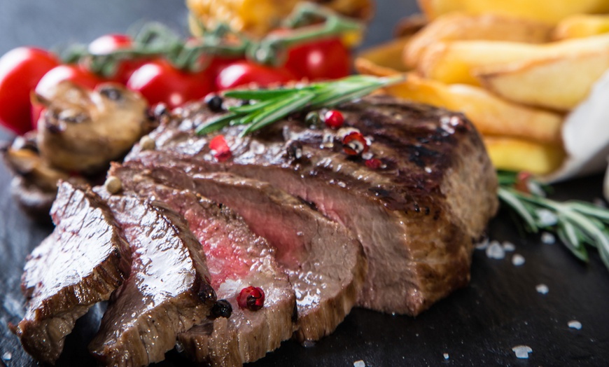 Image 1: Steak Meal for Two