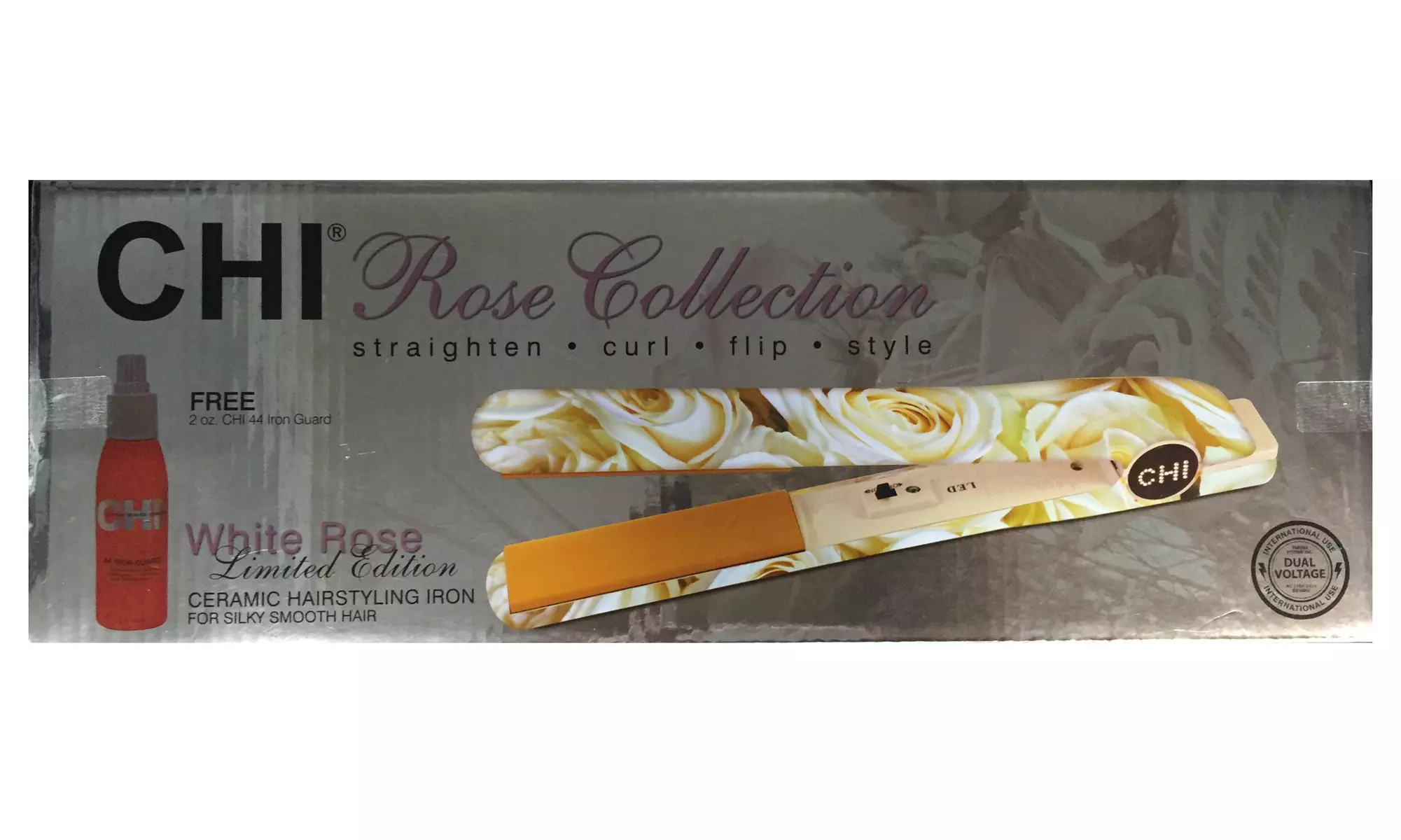 CHI Limited Edition Rose Collection 1" Flat Iron - Second Medium