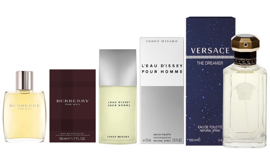 Image 1: Eau de toilet van Burberry, Guess, Calvin Klein, Versace of D'Issy