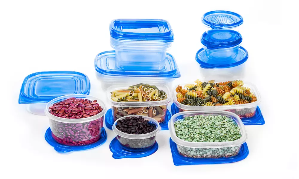 Nesting Plastic Storage Container Set (34-Piece) - Second Medium