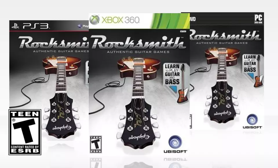Rocksmith Learn Guitar and Bass with Cable for Xbox 360, PlayStation 3, or PC. Free Returns. - Primary Image