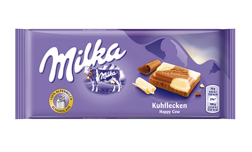 Image 5: 8 Milka Assorted Chocolates 100g