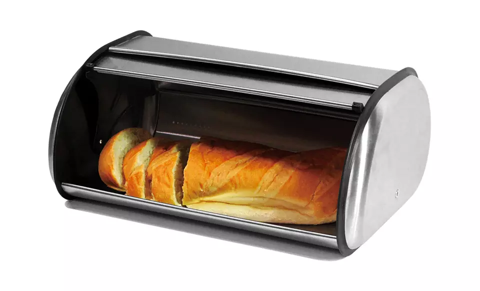 Stainless Steel Bread Box. - Primary Image