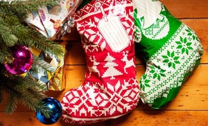 Four Christmas Stocking Sacks