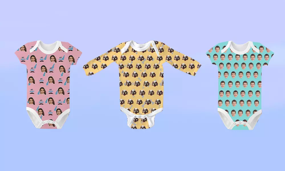 One or Two Custom Baby Jumpsuits from Justyling