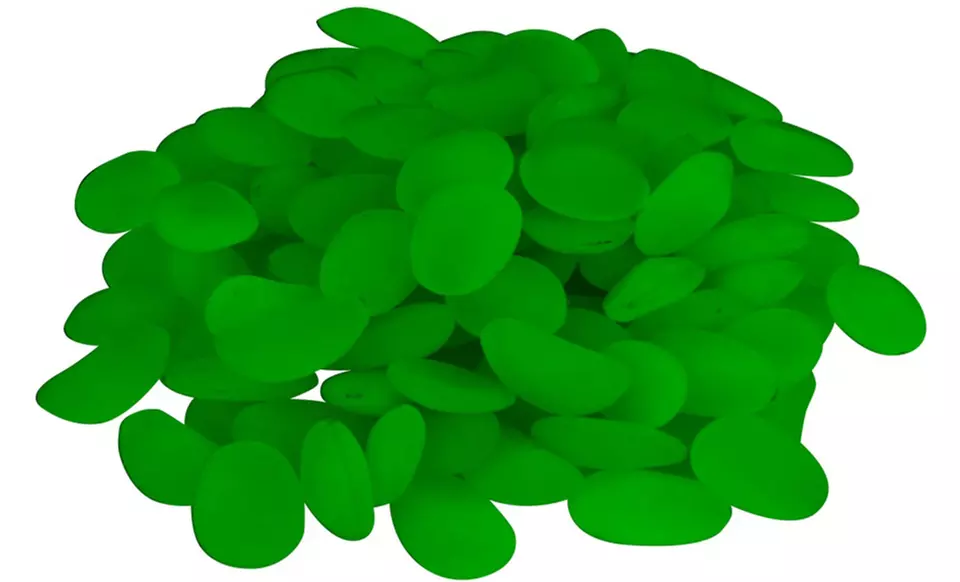 100 Glow-in-the-Dark Pebbles - Primary Image