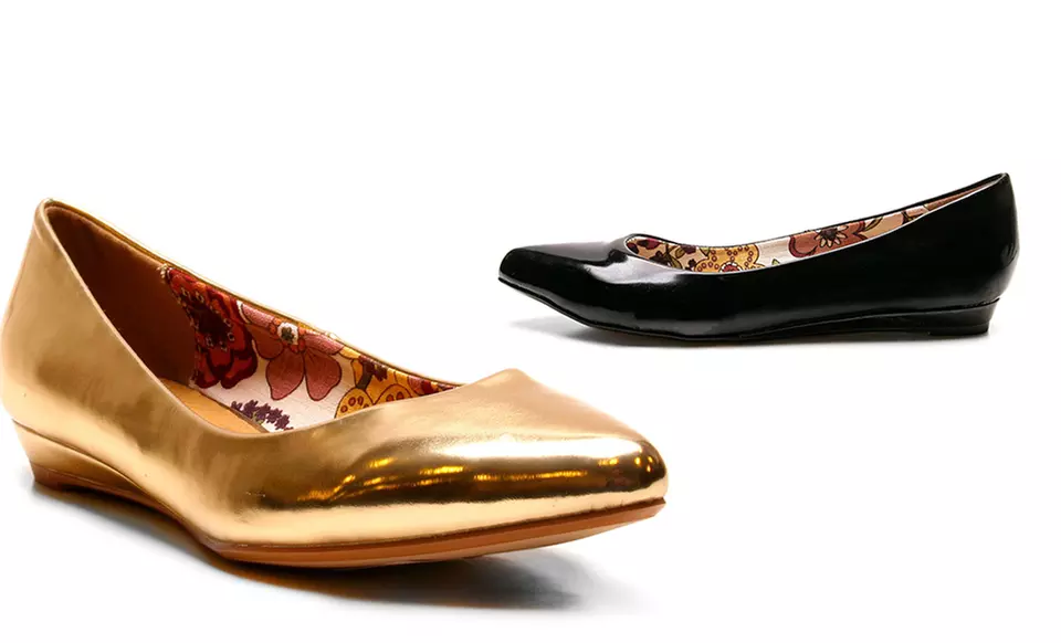 2 Lips Too Sliver Wedge Shoes. Multiple Colors Available. - Primary Image