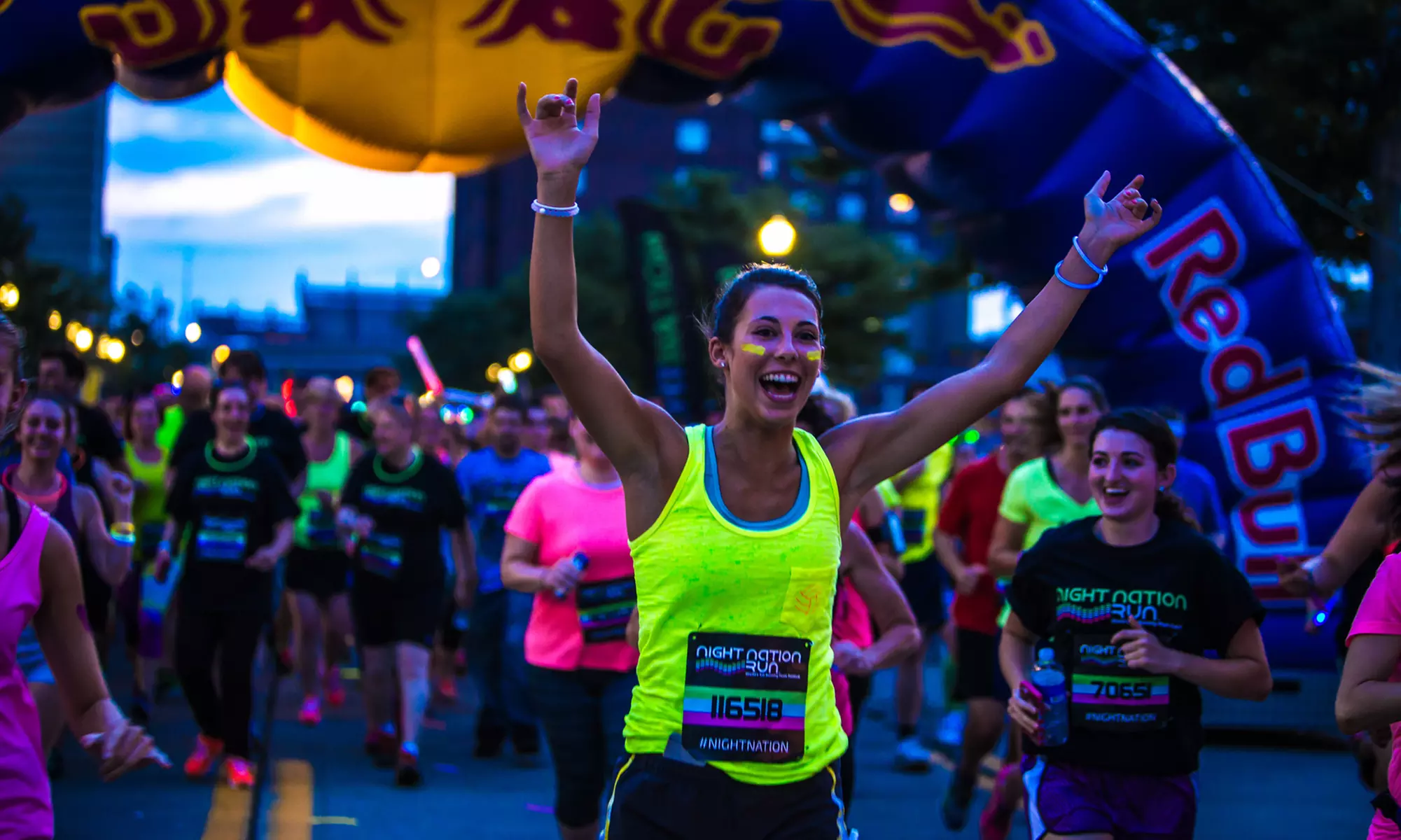 $29 for Entry to a Nighttime 5K Music Festival from Night Nation Run on Saturday, May 21 ($60 Value) - Second Medium