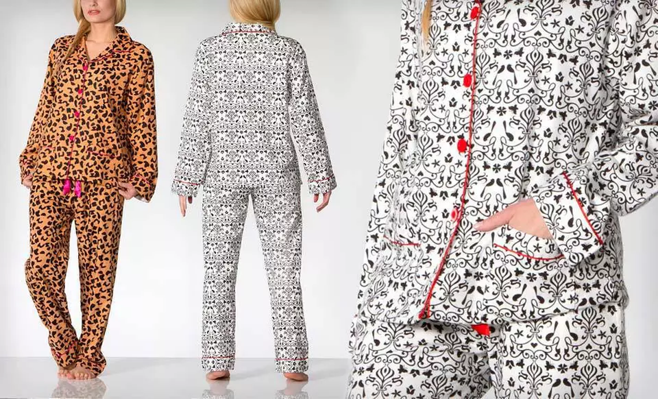 Frankie & Johnny bSoft Pajamas (Up to 64% Off). Multiple Styles and Sizes Available. Free Shipping and Free Returns. - Second Medium