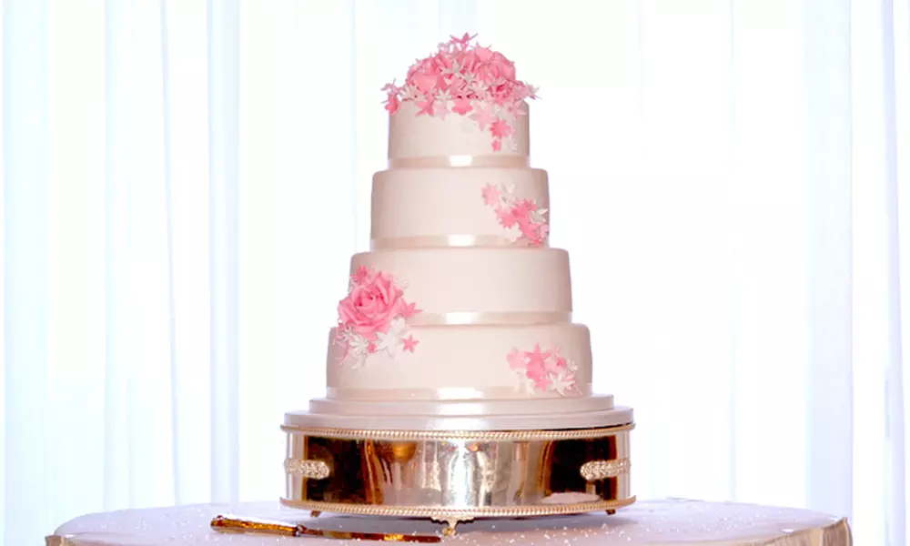 Two-Tier Wedding Cake