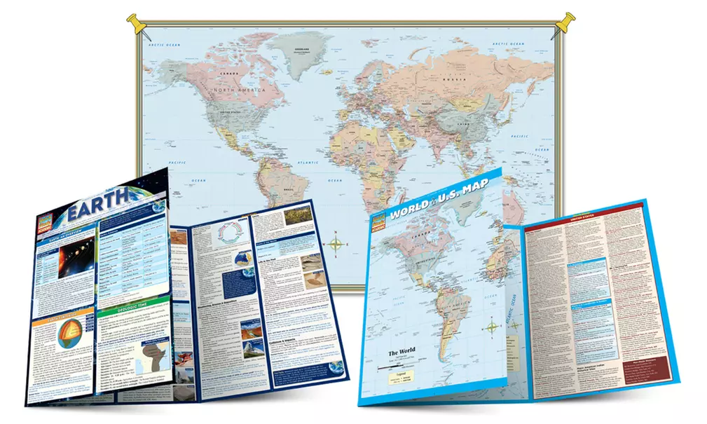 Educational Geography Study Bundles and Posters - Primary Image