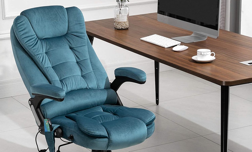 Image 18: Vinsetto Massage Office Chair