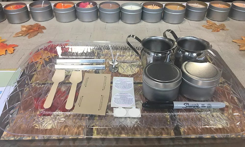 Wine and Wicks BYOB Candle-Making Class - Second Medium