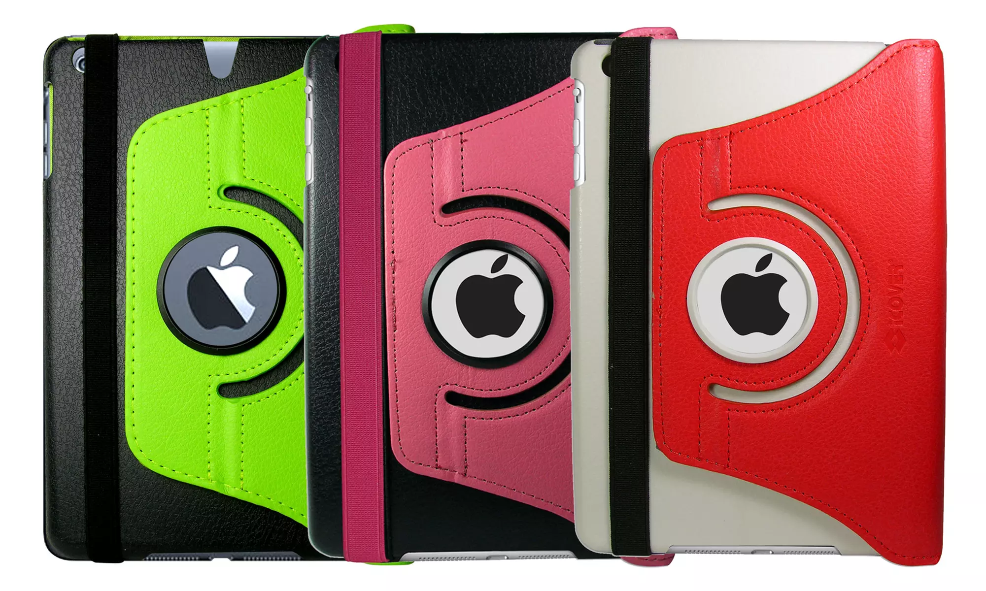 360 Rotating Two-Tone Leather Case for iPad Mini - Primary Image