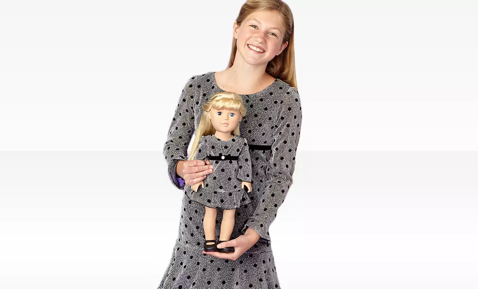 Dollie & Me Girls' Clothing with Matching Doll Dresses. Multiple Outfits Available. - Primary Image