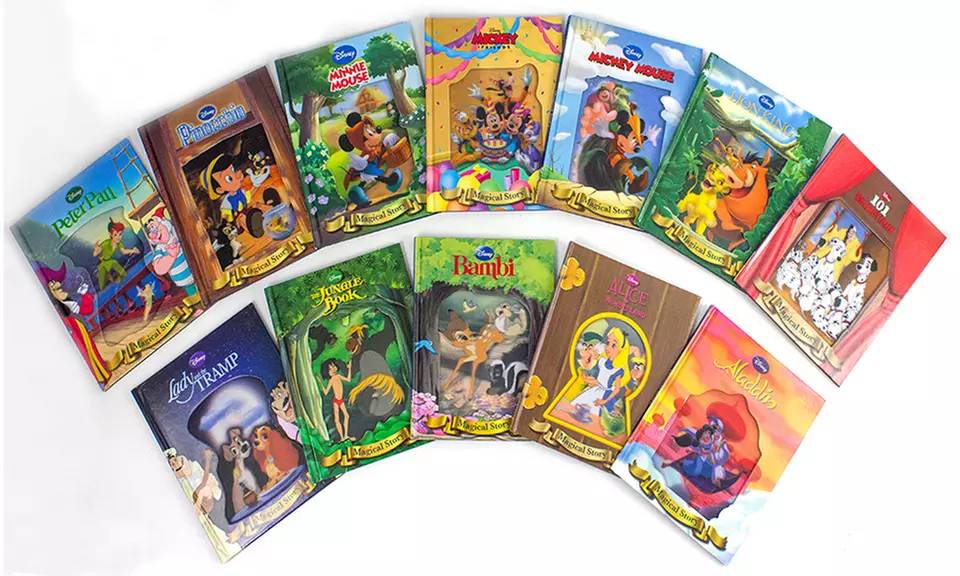Disney Classic 12-Book Set with Lenticular Covers - Primary Image