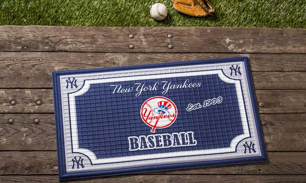 MLB 18"x30" Embossed Door Mat - Primary Image