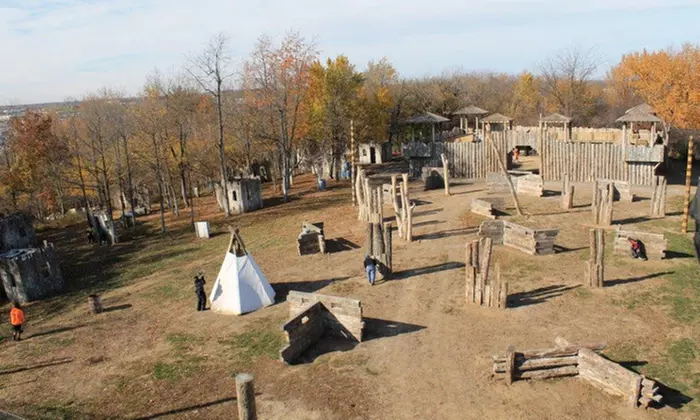 100-Round Paintball Game with Equipment for One, Two, or Four at Jaegers Paintball Complex (Up to 54% Off) - Primary Image