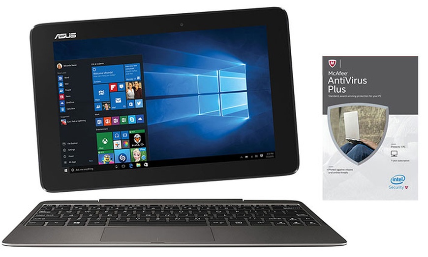 Image 2: ASUS Transformer Book 2-in-1 Laptop