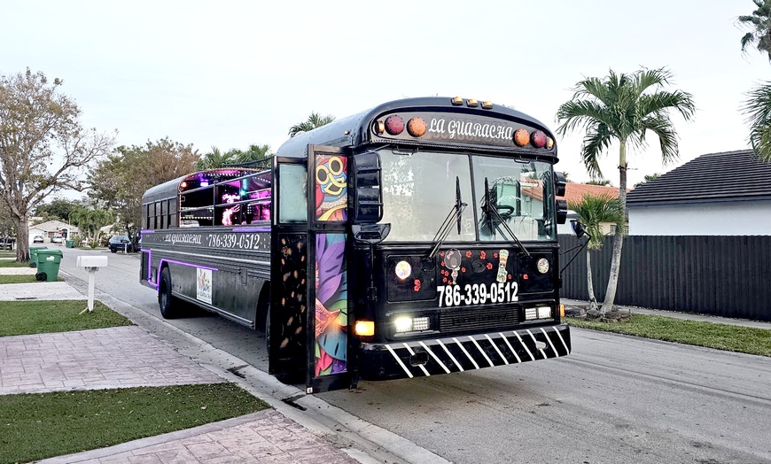 Image 2: Experience Miami Nightlife on a Party Bus for 20 or 30 People