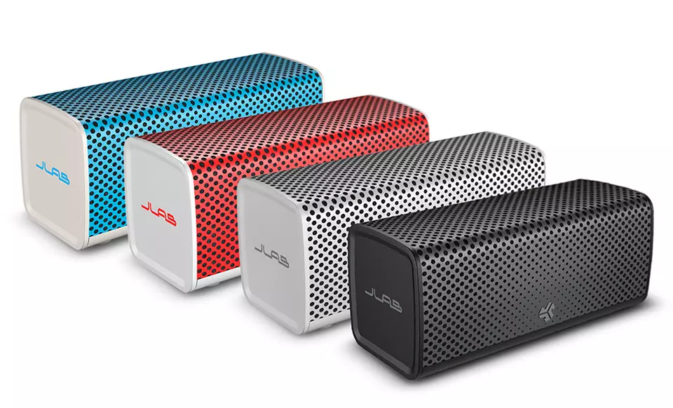 JLab Poppin Portable Wireless Bluetooth Speaker with Mic and Controls - Primary Image