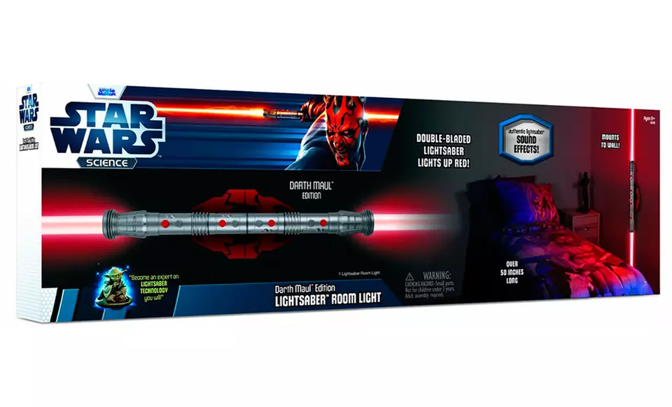 Star Wars Darth Maul Lightsaber Room Light. Free Returns. - Second Medium
