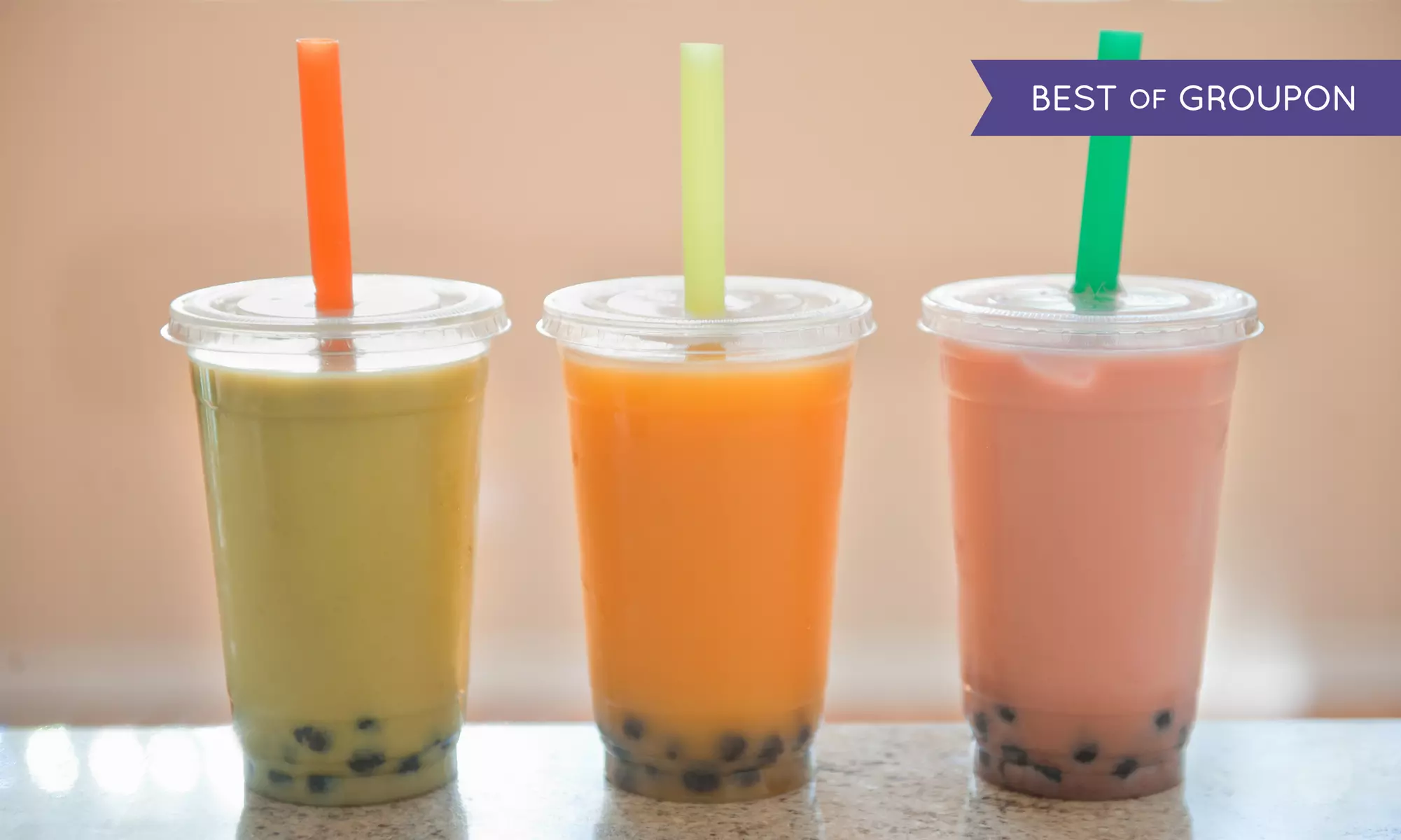 $12 for $20 Worth of Tea, Coffees, and Smoothies at Teapioca Lounge - Primary Image