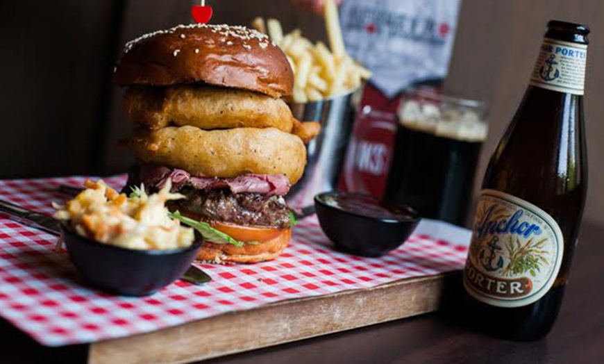 Image 1: Burger & Fries at Tribeca, Glasgow