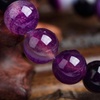 Image 4:  One or Two Violet Agate Stone Bracelets