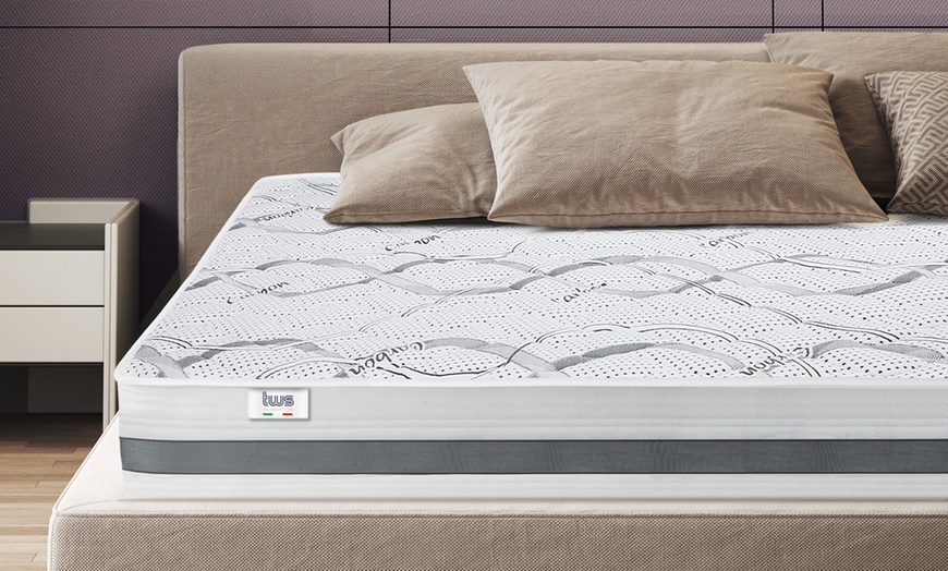 Image 4: Matelas orthopédique The White Stone en mousse à mémoire de forme