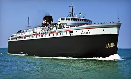 Mini Cruise for Two Adults and Up to Four Children Departing Tue.–Thu. or Fri.–Mon. from "S.S. Badger" (Up to 54% Off) - Primary Image