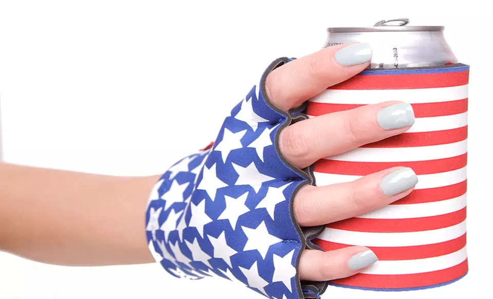 Suzy Kuzy American-Themed Beverage Mitt. Multiple Options Available. Free Returns. - Primary Image