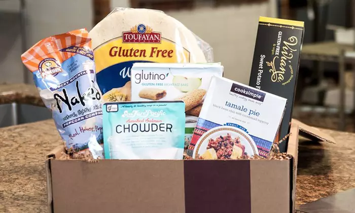 One Gluten-Free Gift Box or Three-Month Box Subscription with Shipping from Taste Guru (Up to 64% Off) - Primary Image