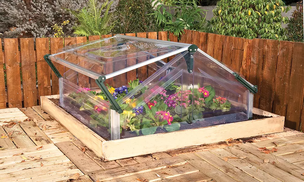 Palram Cold Frame Double 3'x3' Greenhouse - Primary Image