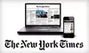 $48 for a 26-Week Digital Subscription to "The New York Times" (a $97.50 Value)
