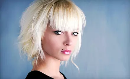Haircut and Blowout with Partial or Full Highlights or Color Treatment at Antoine Salon in Troy (Up to 71% Off) - Primary Image