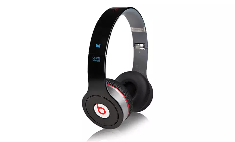 Beats by Dre Wireless Bluetooth On-Ear Headphones in Black or White. - Second Medium