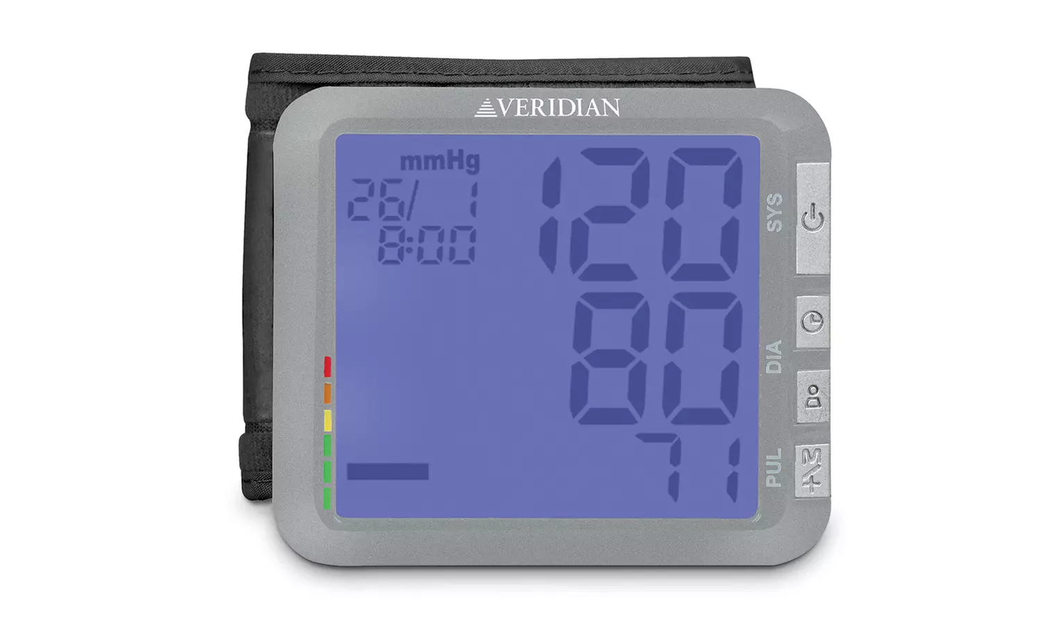 Veridian Healthcare Jumbo-Display Wrist Automatic Digital Blood-Pressure Monitor - Second Medium