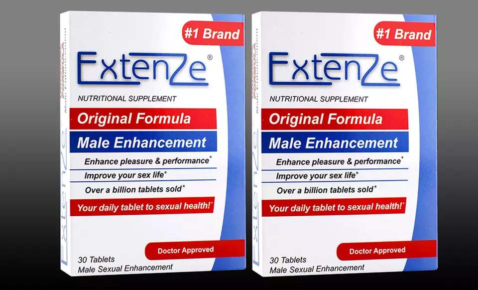 Two-Pack of Extenze Original (30 Count Each) - Primary Image