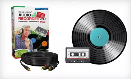 Honestech Audio Recorder 2.0 Plus or VHS to DVD 4.0 Deluxe (Up to 78% Off). Shipping Included. - Second Medium
