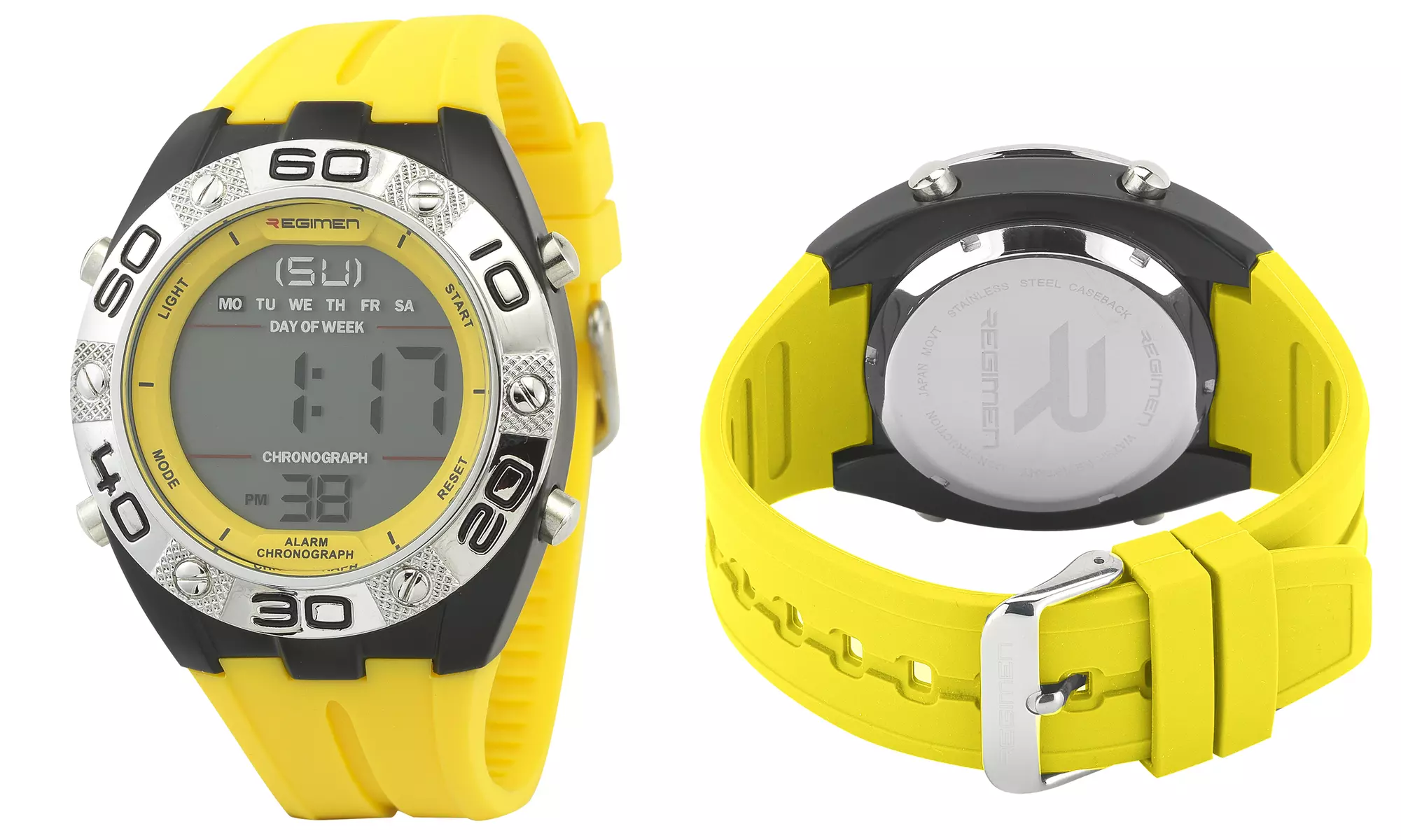 Regimen Men's Digital Chronograph Watch - Second Medium